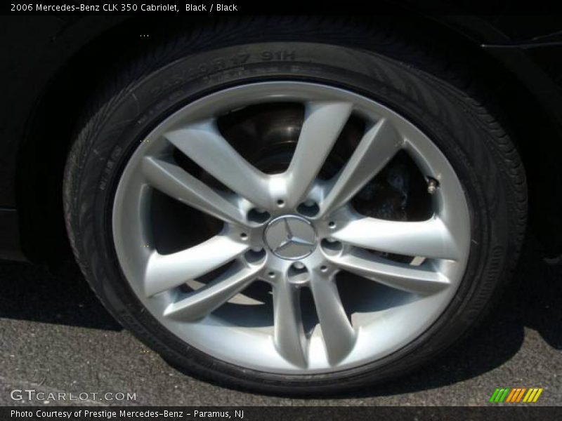 Black / Black 2006 Mercedes-Benz CLK 350 Cabriolet