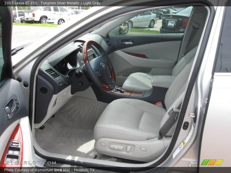 Tungsten Silver Metallic / Light Gray 2007 Lexus ES 350
