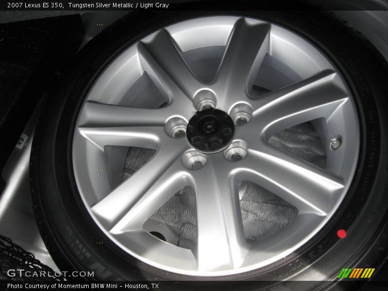Tungsten Silver Metallic / Light Gray 2007 Lexus ES 350