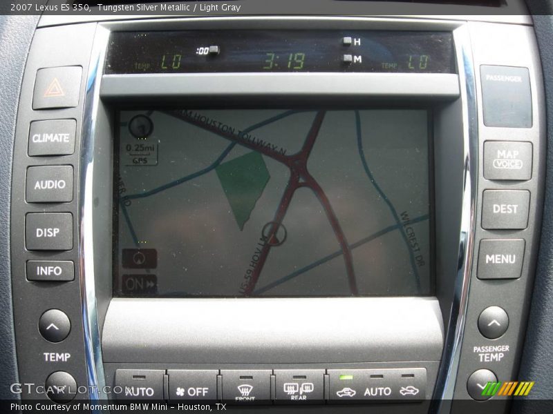 Tungsten Silver Metallic / Light Gray 2007 Lexus ES 350