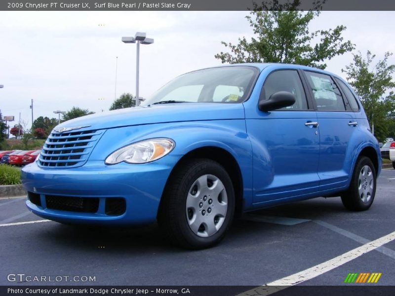 Surf Blue Pearl / Pastel Slate Gray 2009 Chrysler PT Cruiser LX