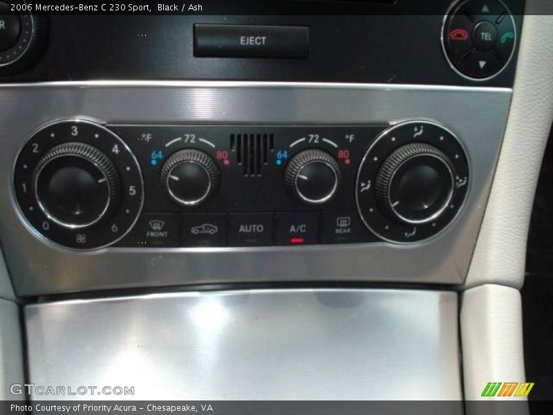 Black / Ash 2006 Mercedes-Benz C 230 Sport