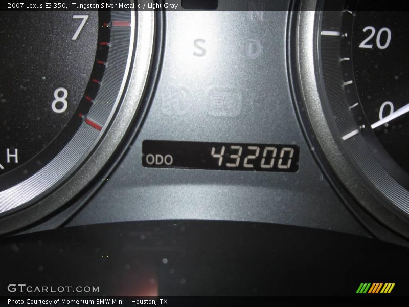 Tungsten Silver Metallic / Light Gray 2007 Lexus ES 350