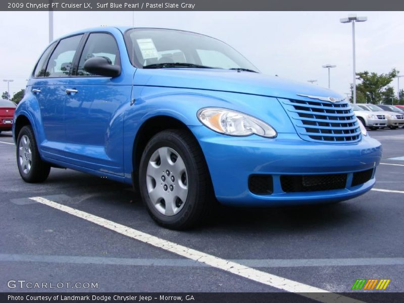 Surf Blue Pearl / Pastel Slate Gray 2009 Chrysler PT Cruiser LX