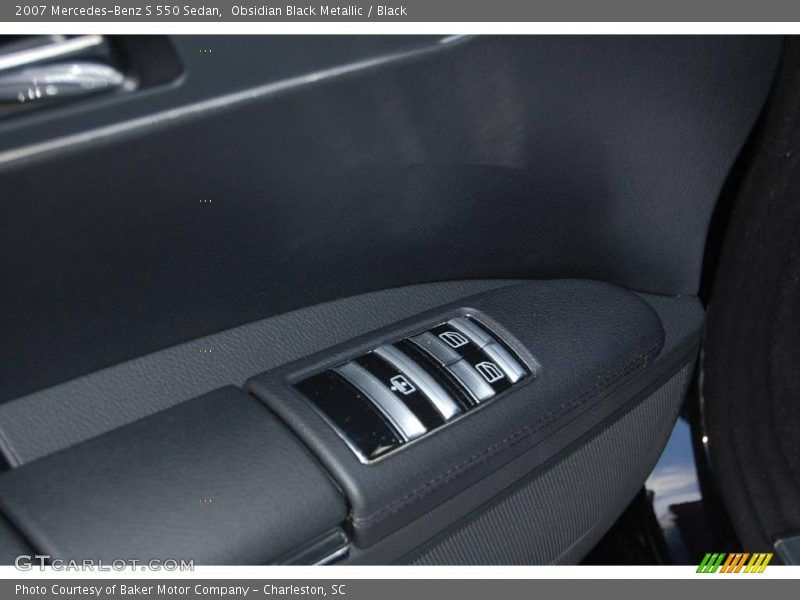 Obsidian Black Metallic / Black 2007 Mercedes-Benz S 550 Sedan