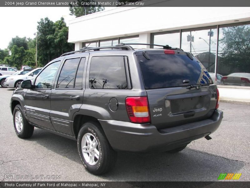 Graphite Metallic / Dark Slate Gray 2004 Jeep Grand Cherokee Laredo 4x4
