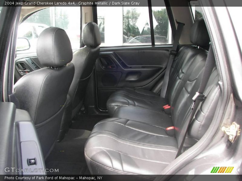 Graphite Metallic / Dark Slate Gray 2004 Jeep Grand Cherokee Laredo 4x4