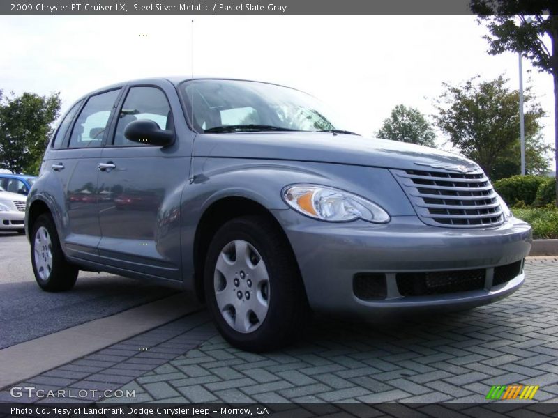 Steel Silver Metallic / Pastel Slate Gray 2009 Chrysler PT Cruiser LX