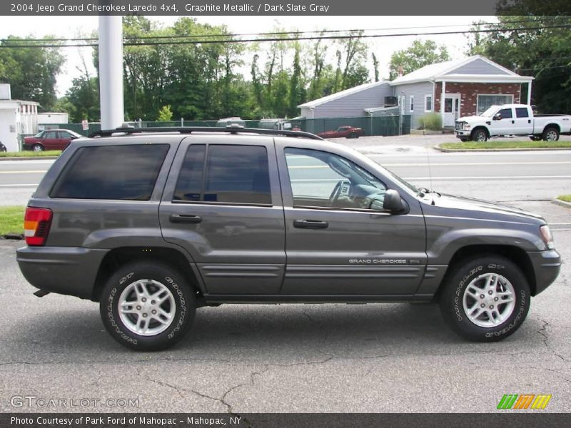 Graphite Metallic / Dark Slate Gray 2004 Jeep Grand Cherokee Laredo 4x4