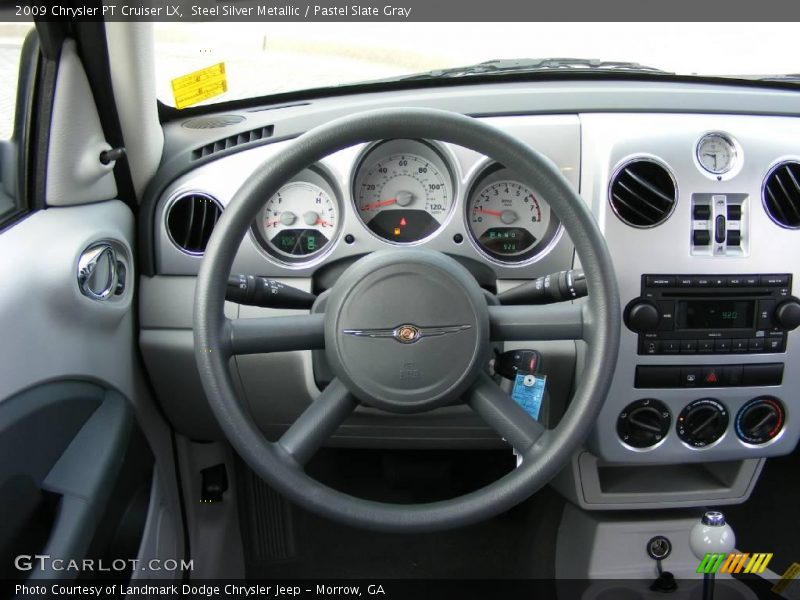 Steel Silver Metallic / Pastel Slate Gray 2009 Chrysler PT Cruiser LX