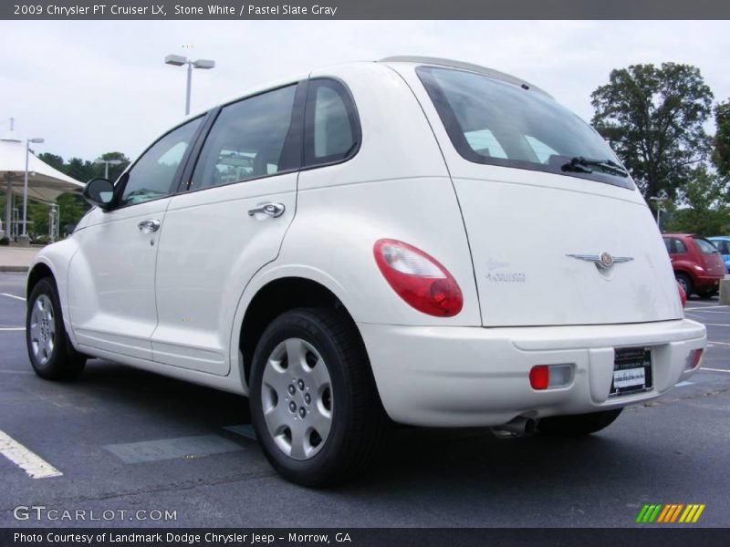 Stone White / Pastel Slate Gray 2009 Chrysler PT Cruiser LX