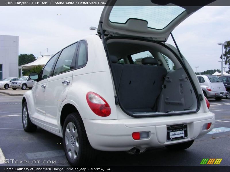 Stone White / Pastel Slate Gray 2009 Chrysler PT Cruiser LX