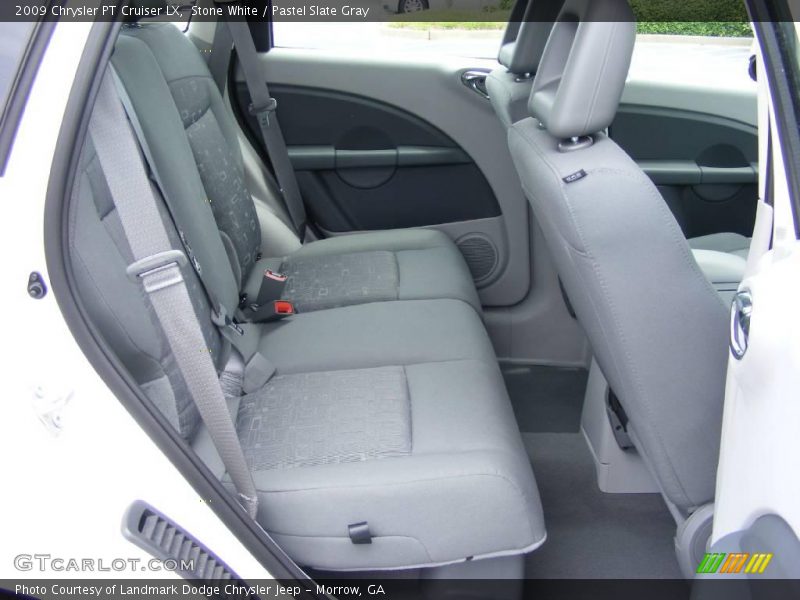 Stone White / Pastel Slate Gray 2009 Chrysler PT Cruiser LX