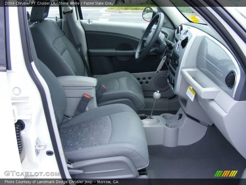 Stone White / Pastel Slate Gray 2009 Chrysler PT Cruiser LX