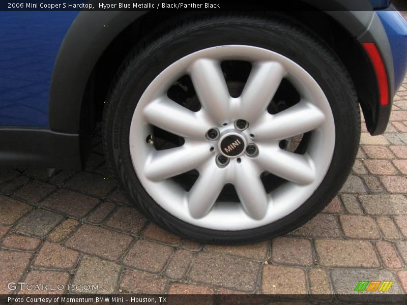 Hyper Blue Metallic / Black/Panther Black 2006 Mini Cooper S Hardtop