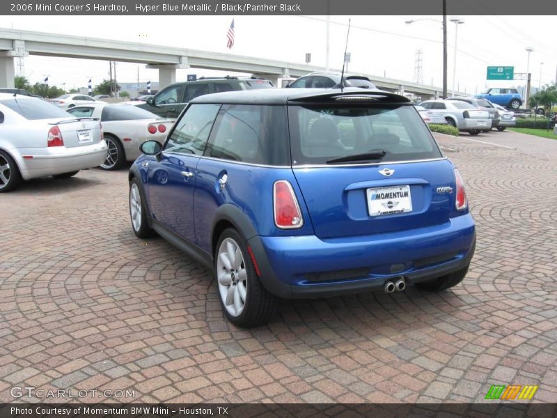 Hyper Blue Metallic / Black/Panther Black 2006 Mini Cooper S Hardtop