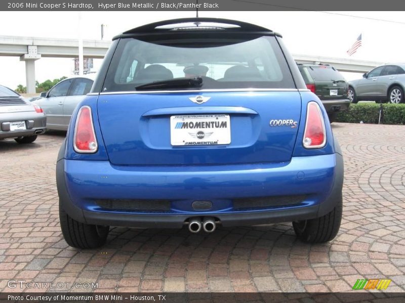 Hyper Blue Metallic / Black/Panther Black 2006 Mini Cooper S Hardtop