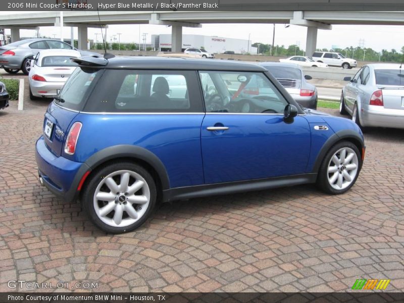 Hyper Blue Metallic / Black/Panther Black 2006 Mini Cooper S Hardtop