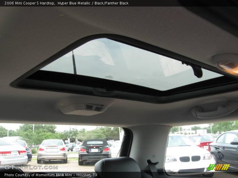 Hyper Blue Metallic / Black/Panther Black 2006 Mini Cooper S Hardtop