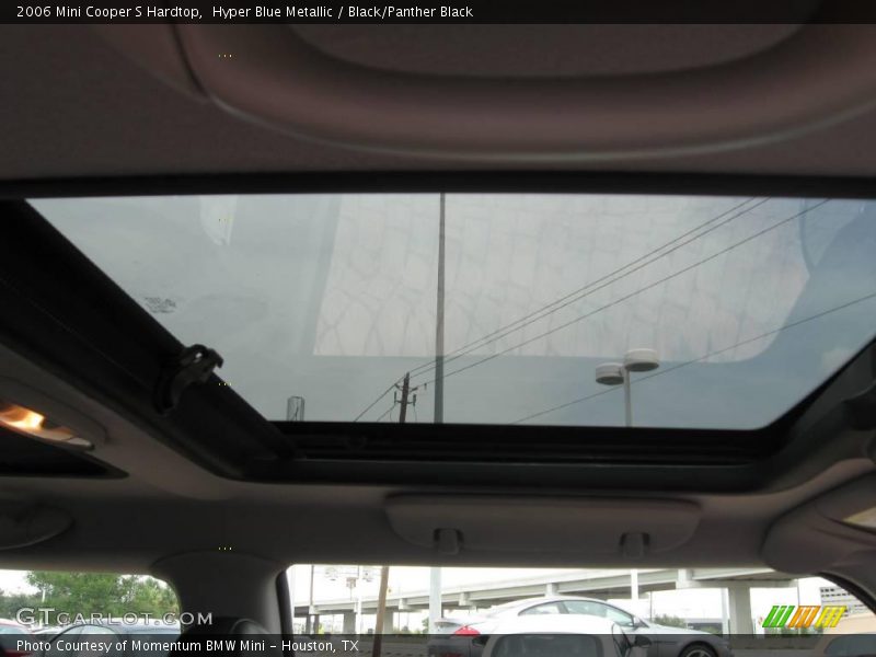 Hyper Blue Metallic / Black/Panther Black 2006 Mini Cooper S Hardtop