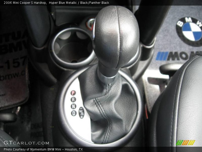 Hyper Blue Metallic / Black/Panther Black 2006 Mini Cooper S Hardtop