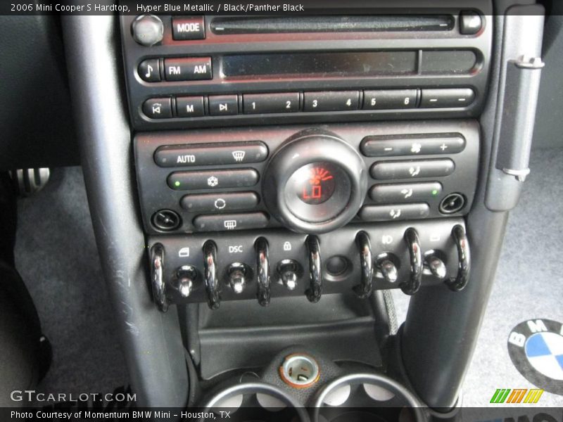 Hyper Blue Metallic / Black/Panther Black 2006 Mini Cooper S Hardtop