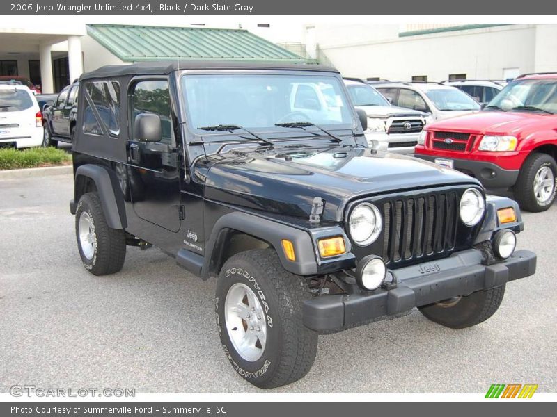 Black / Dark Slate Gray 2006 Jeep Wrangler Unlimited 4x4