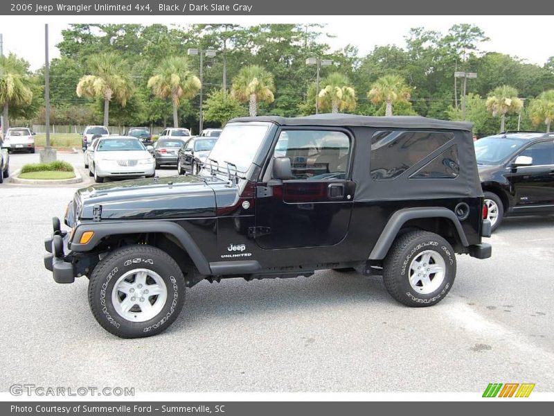 Black / Dark Slate Gray 2006 Jeep Wrangler Unlimited 4x4