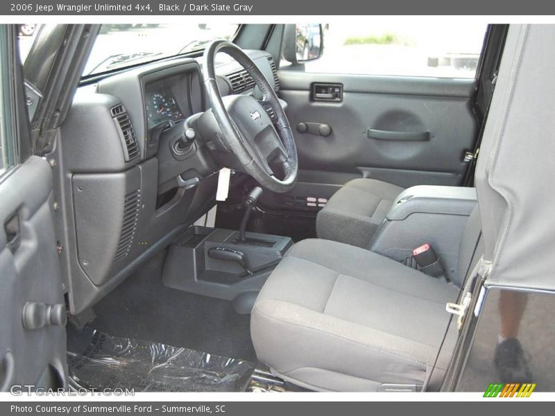 Black / Dark Slate Gray 2006 Jeep Wrangler Unlimited 4x4