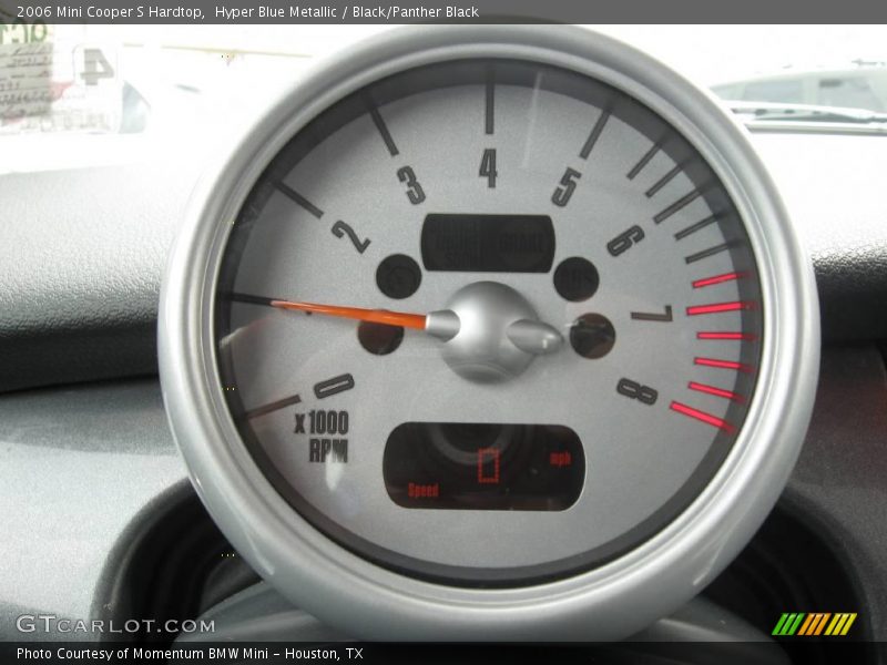 Hyper Blue Metallic / Black/Panther Black 2006 Mini Cooper S Hardtop