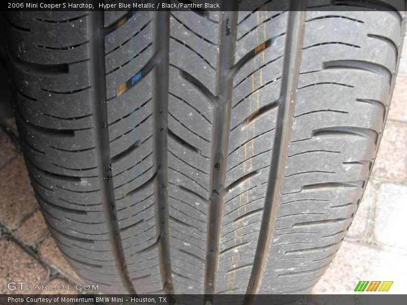 Hyper Blue Metallic / Black/Panther Black 2006 Mini Cooper S Hardtop