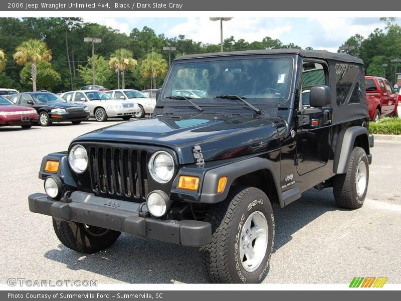 Black / Dark Slate Gray 2006 Jeep Wrangler Unlimited 4x4