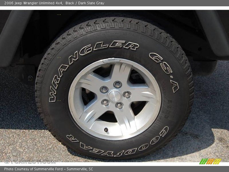 Black / Dark Slate Gray 2006 Jeep Wrangler Unlimited 4x4