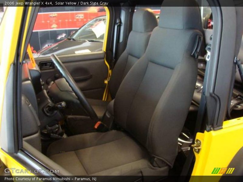 Solar Yellow / Dark Slate Gray 2006 Jeep Wrangler X 4x4