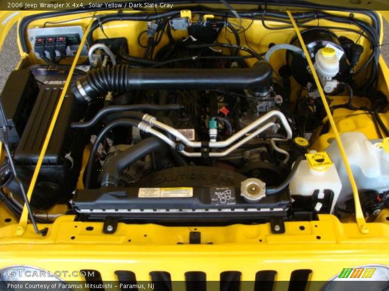 Solar Yellow / Dark Slate Gray 2006 Jeep Wrangler X 4x4