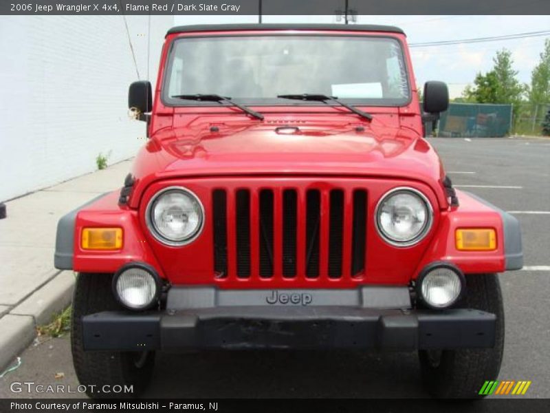 Flame Red / Dark Slate Gray 2006 Jeep Wrangler X 4x4