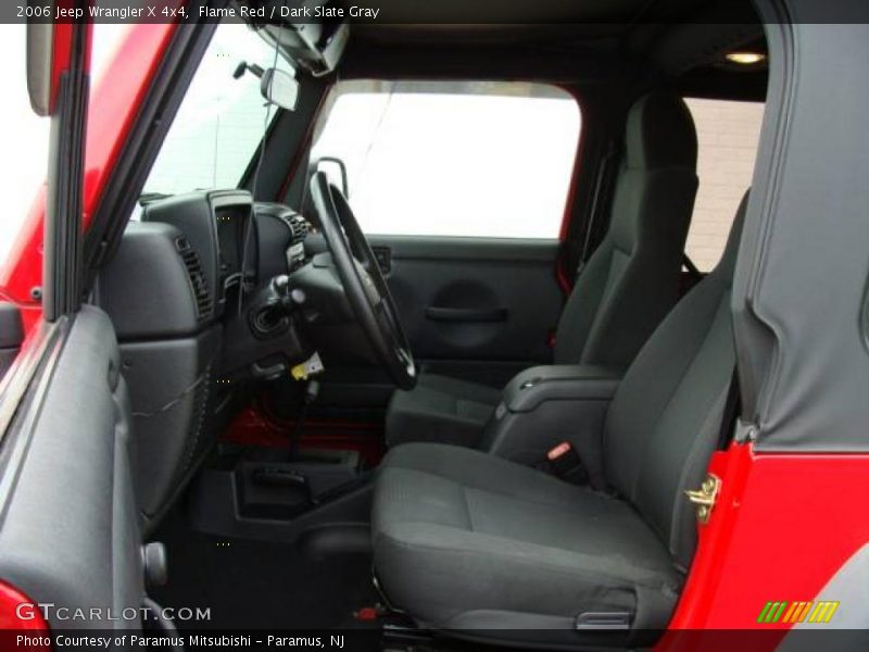 Flame Red / Dark Slate Gray 2006 Jeep Wrangler X 4x4