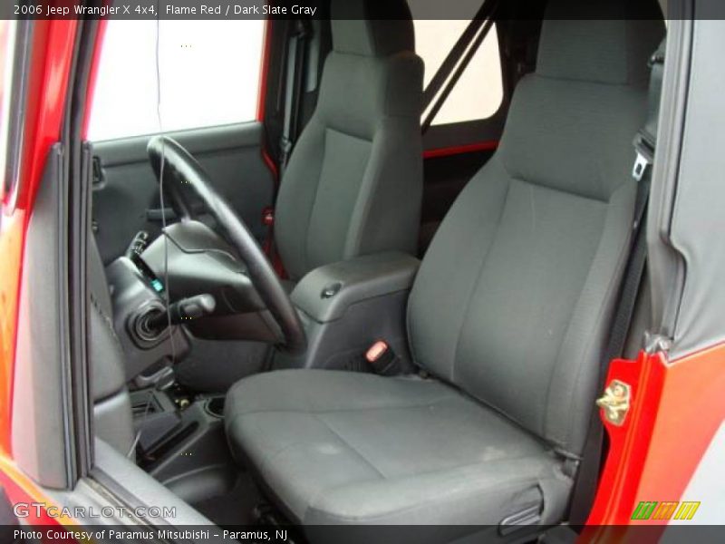 Flame Red / Dark Slate Gray 2006 Jeep Wrangler X 4x4