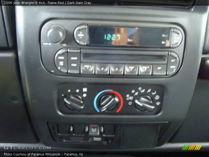Flame Red / Dark Slate Gray 2006 Jeep Wrangler X 4x4
