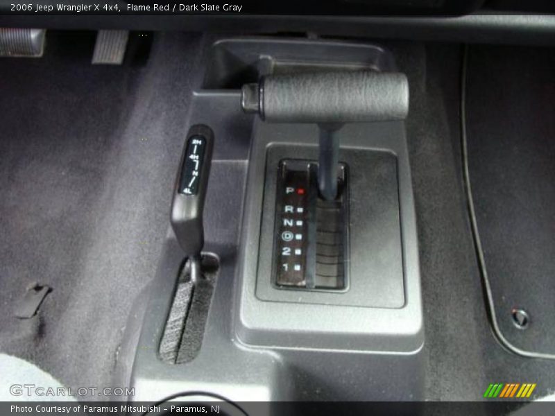 Flame Red / Dark Slate Gray 2006 Jeep Wrangler X 4x4