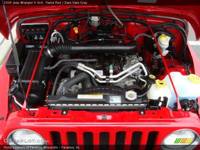 Flame Red / Dark Slate Gray 2006 Jeep Wrangler X 4x4