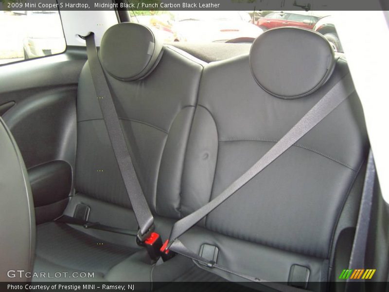 Midnight Black / Punch Carbon Black Leather 2009 Mini Cooper S Hardtop