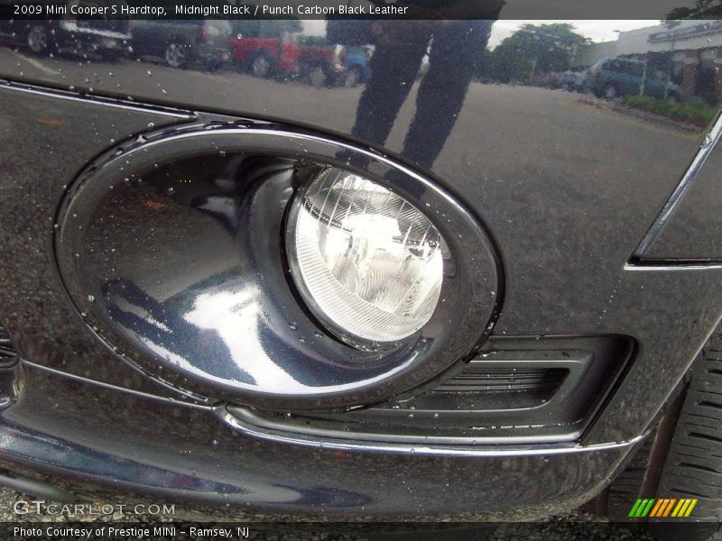 Midnight Black / Punch Carbon Black Leather 2009 Mini Cooper S Hardtop