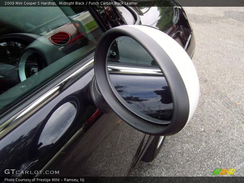 Midnight Black / Punch Carbon Black Leather 2009 Mini Cooper S Hardtop