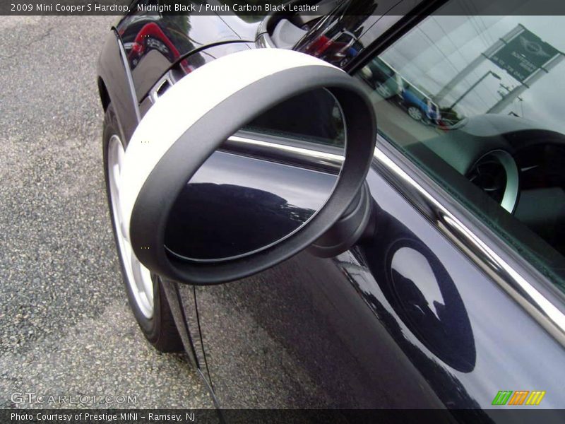 Midnight Black / Punch Carbon Black Leather 2009 Mini Cooper S Hardtop