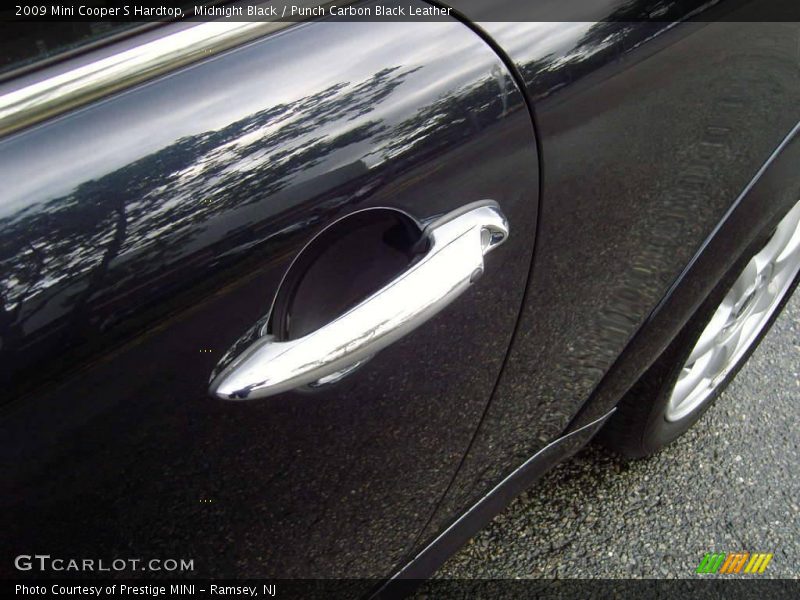 Midnight Black / Punch Carbon Black Leather 2009 Mini Cooper S Hardtop