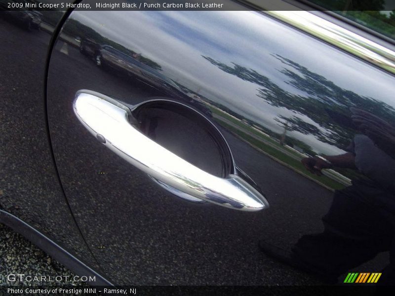 Midnight Black / Punch Carbon Black Leather 2009 Mini Cooper S Hardtop