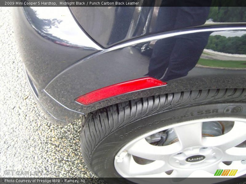 Midnight Black / Punch Carbon Black Leather 2009 Mini Cooper S Hardtop
