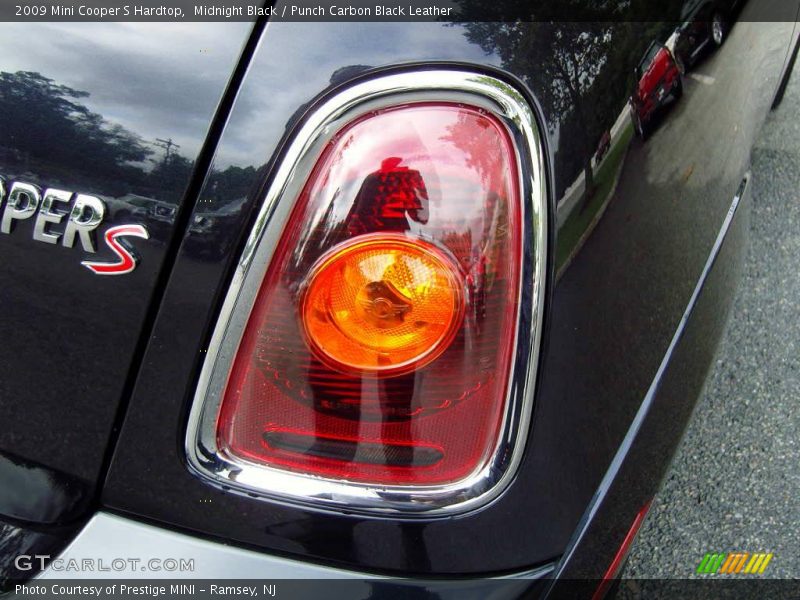 Midnight Black / Punch Carbon Black Leather 2009 Mini Cooper S Hardtop