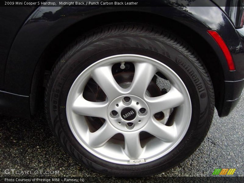Midnight Black / Punch Carbon Black Leather 2009 Mini Cooper S Hardtop